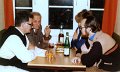 P.Nivard mit Ludwig Pfraumer, Marlies Müller und FMM